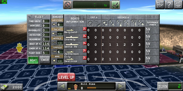 Screenshot 4 of Battleships at Dawn! - final gameplay screenshot