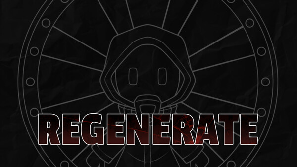 Screenshot of REGENERATE gameplay showing in-action mechanics