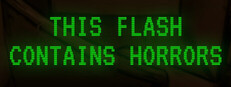 This Flash Contains Horrors Banner