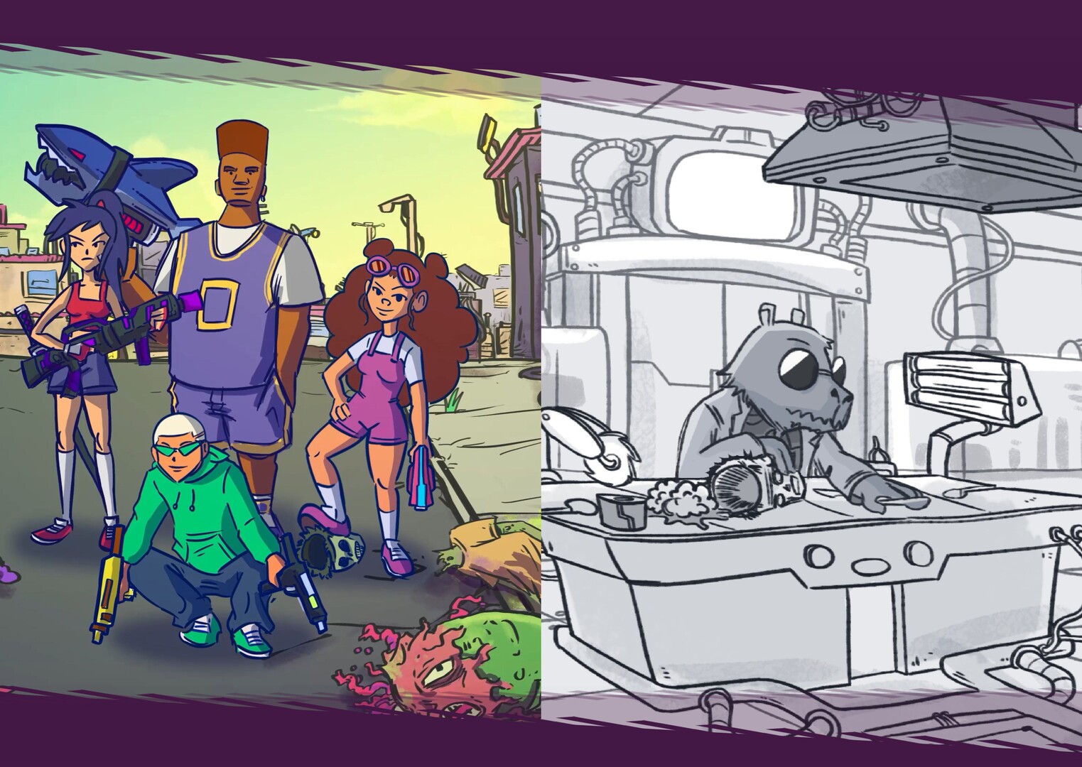 Ghetto Zombies: Graffiti Squad - Artbook Digital Featured Screenshot #1