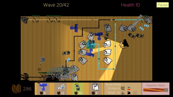 Screenshot of Desk Defense