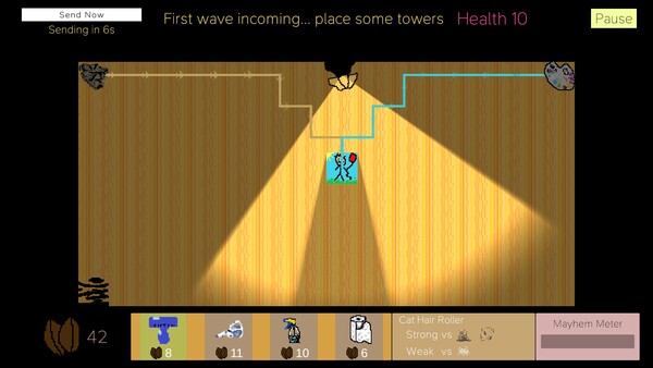 Screenshot of Desk Defense