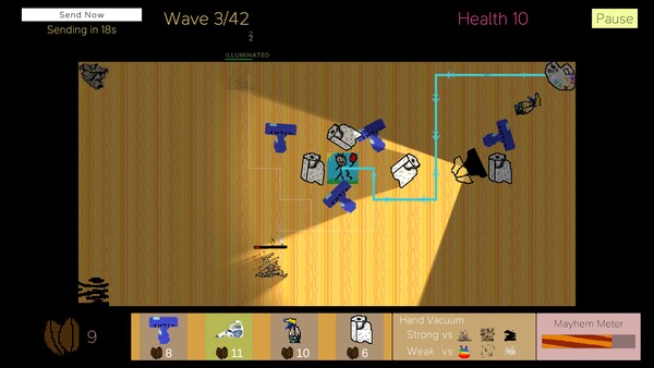 Screenshot of Desk Defense