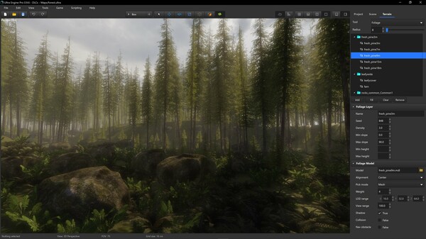 Screenshot z Ultra Engine Pro