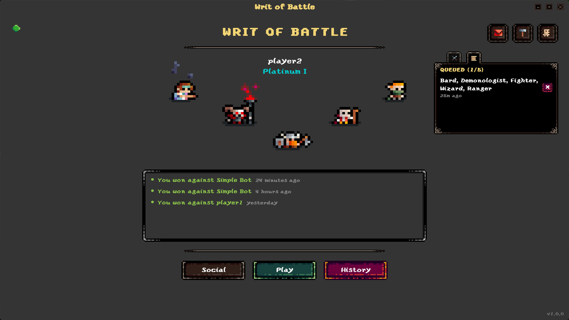 Writ of Battle screenshot #1