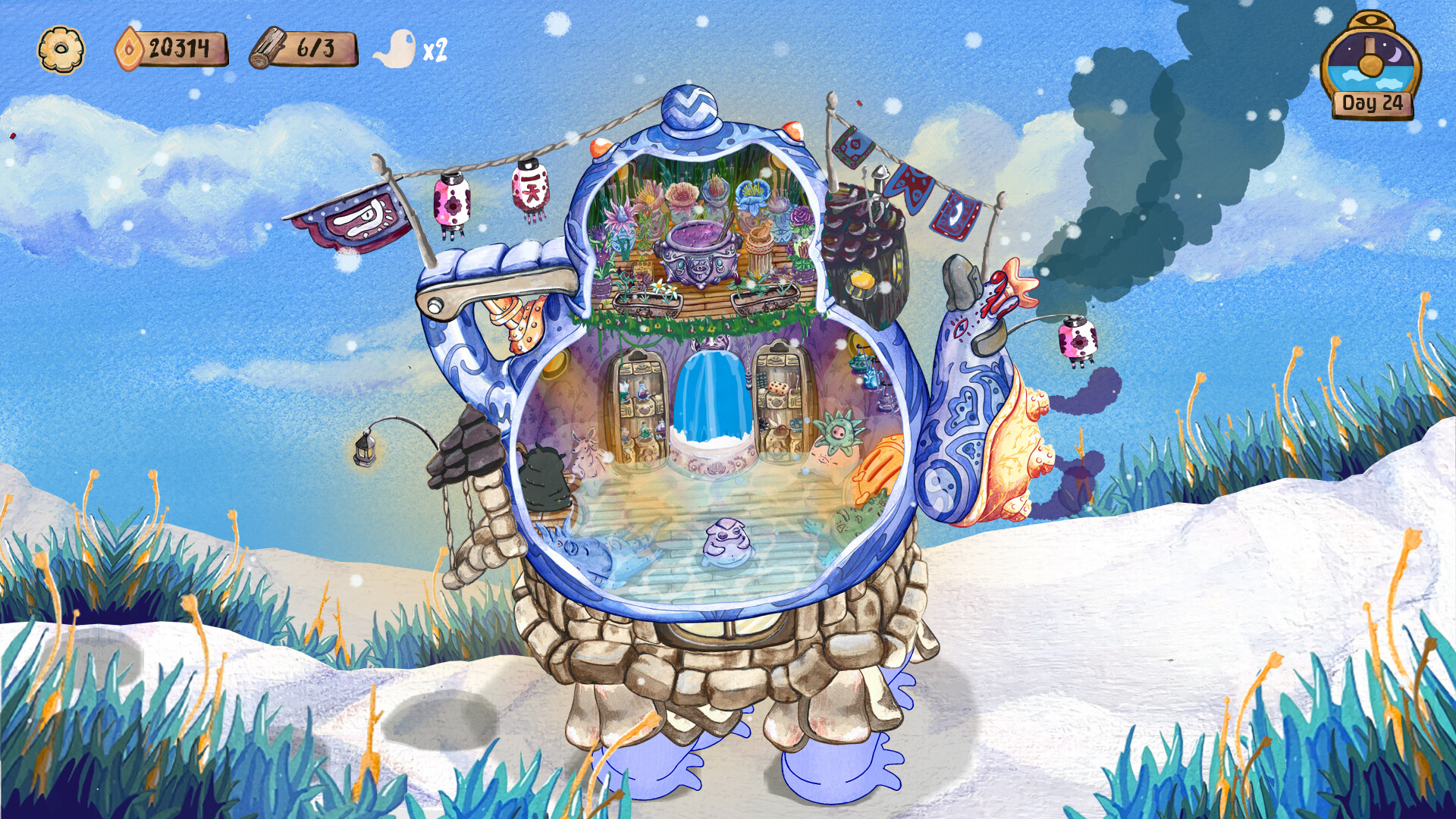 The Walking Onsen screenshot 1