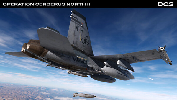 DCS: F/A-18C Operation Cerberus North 2 by Ground Pounder Sims