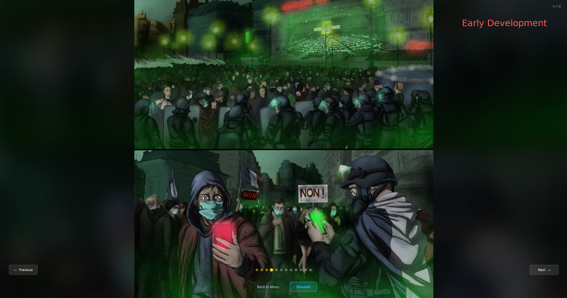 Rimefall screenshot #1