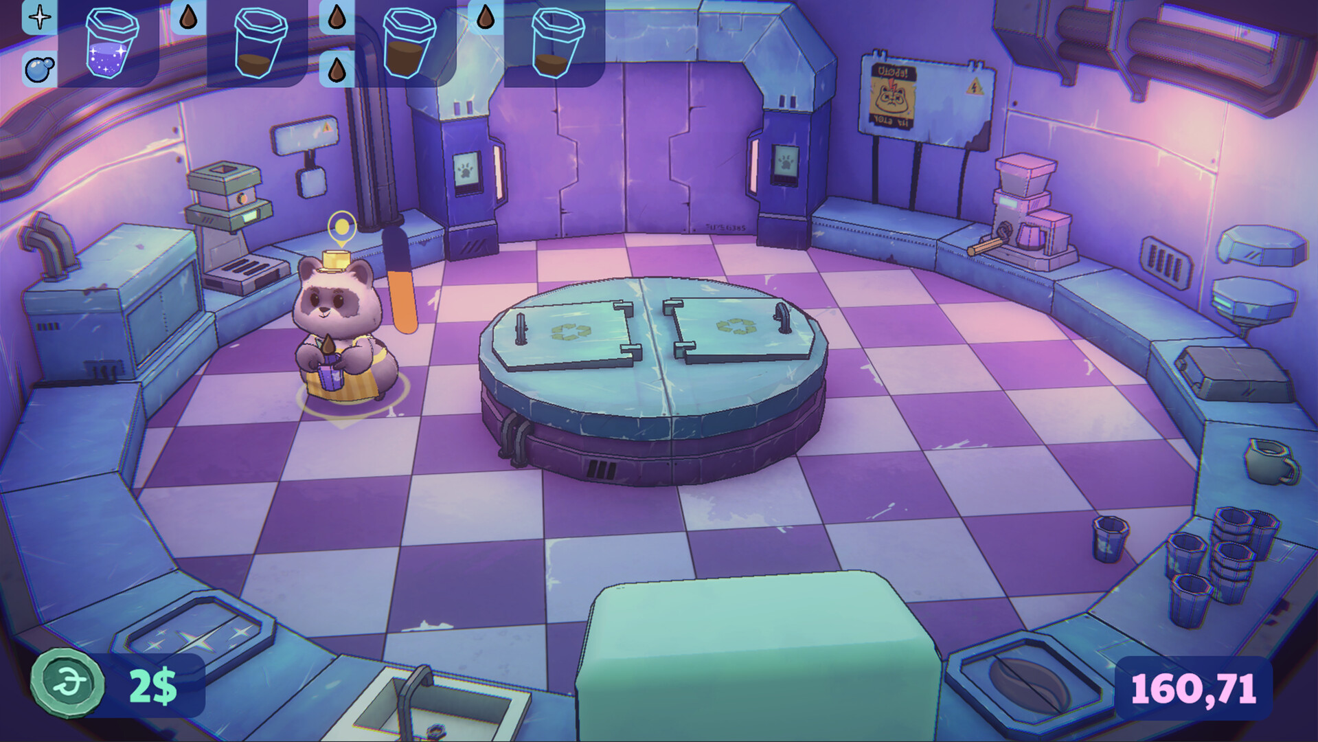 Coffee Raccoons screenshot #1