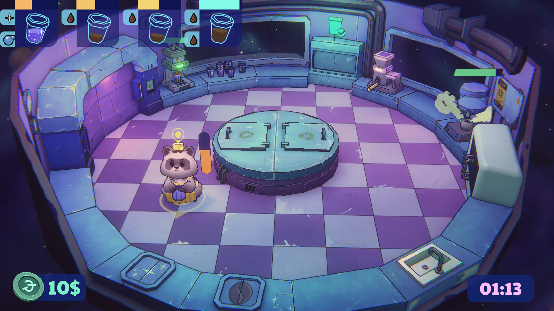 Coffee Raccoons screenshot 1