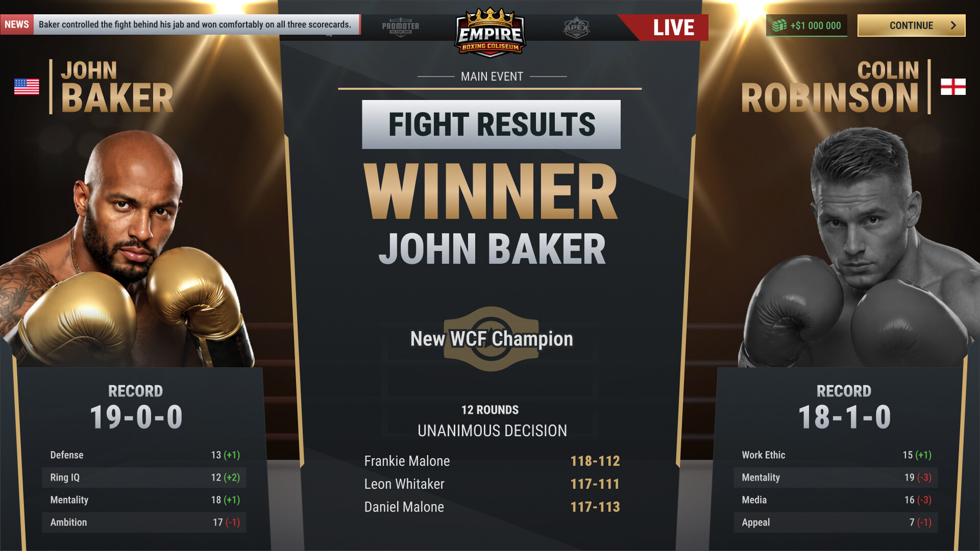 PROMOTER: The Fight Gameのスクリーンショット 1
