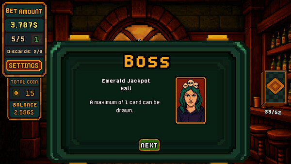 Dealer Bust! | Roguelike BlackJack screenshot