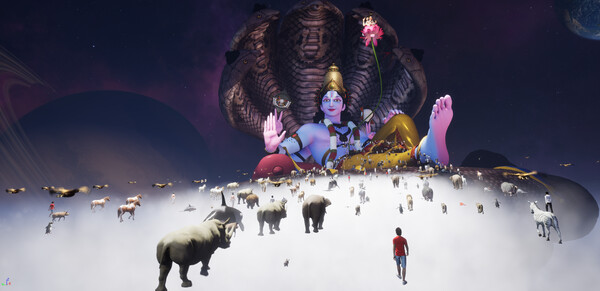 Screenshot 2 of The Worlds of Narayana VR - additional gameplay view