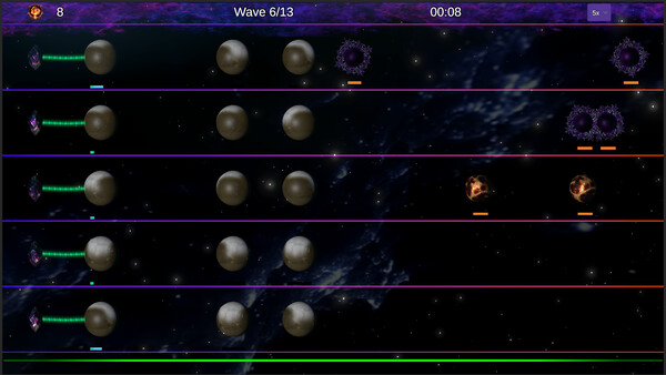 Screenshot 4 of Celestial Defense - final gameplay screenshot