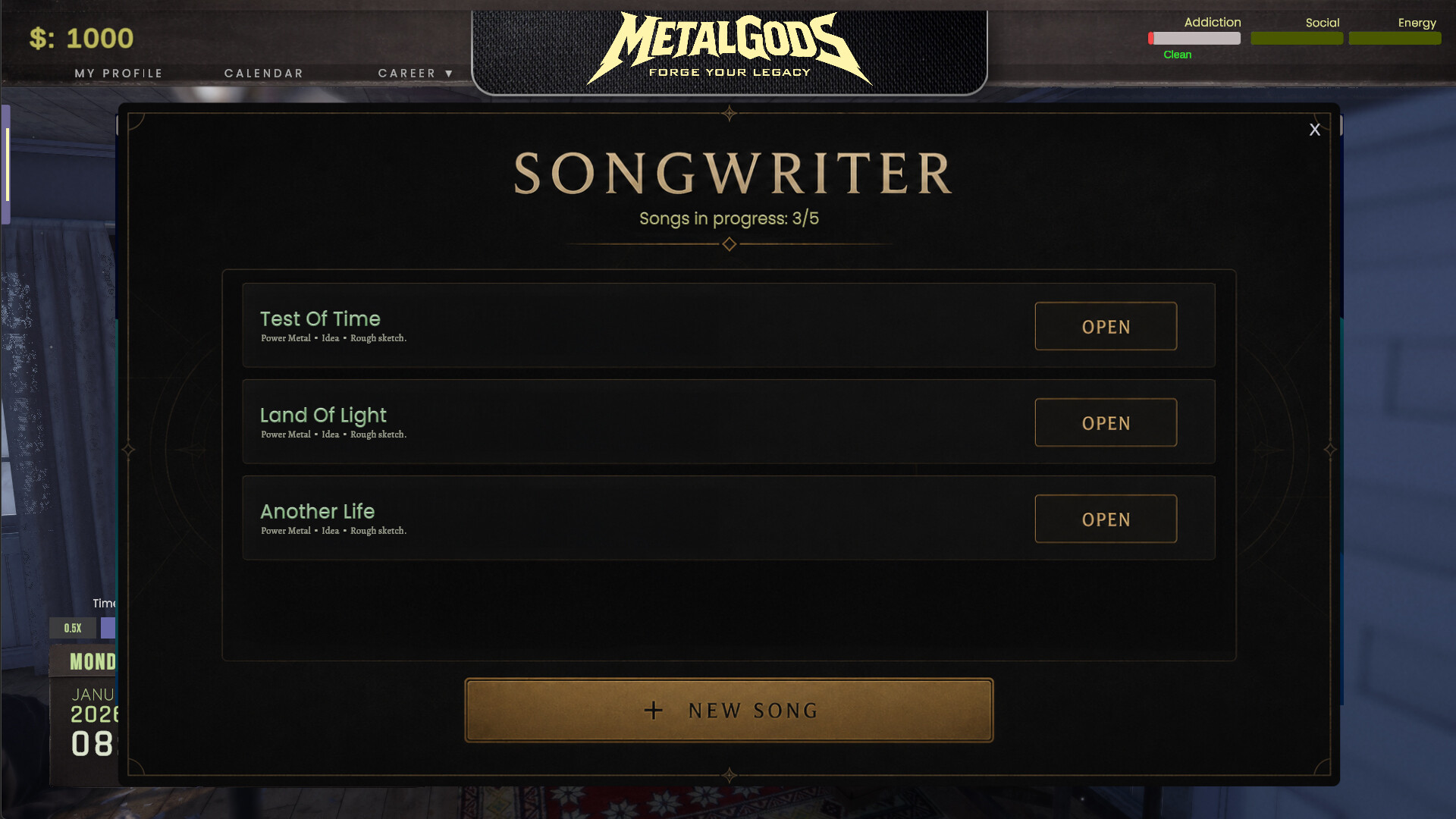 MetalGods screenshot 2