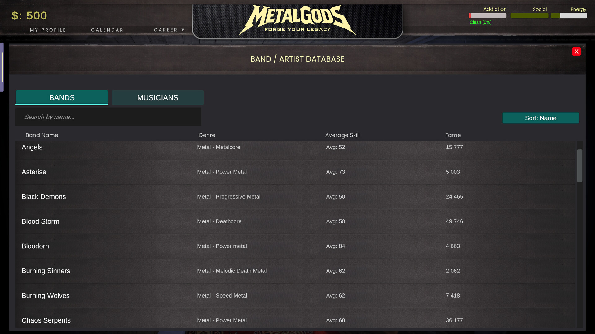MetalGods screenshot #3