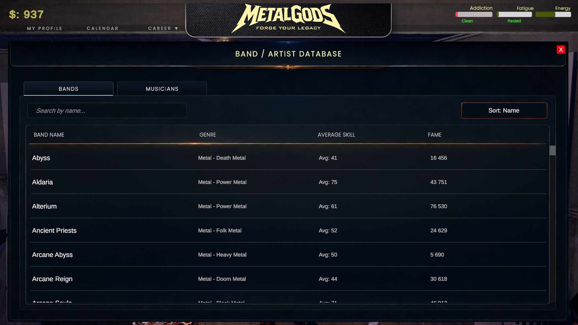 MetalGods screenshot 5