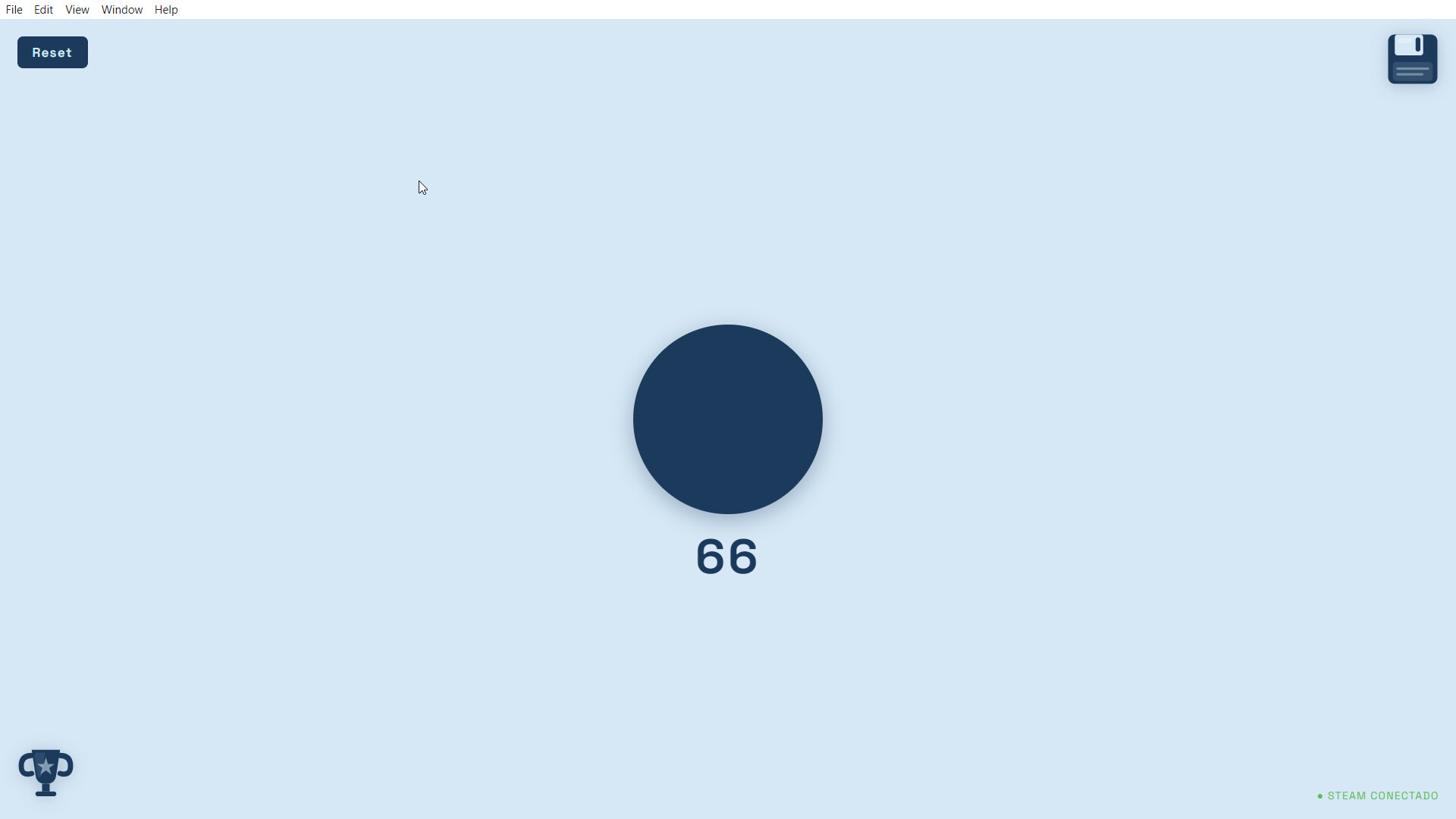 Blue Clicker screenshot #1