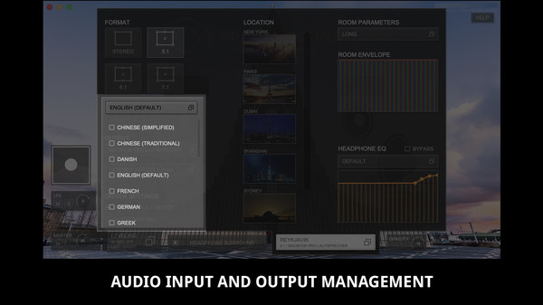 Screenshot z Spatial Sound Card Screenshot z Spatial Sound Card