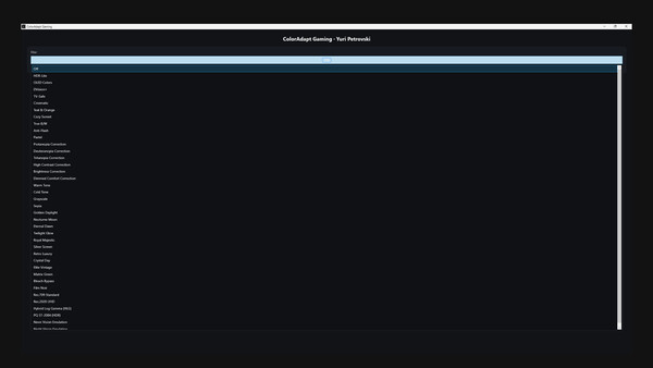 ColorAdapt Gaming game for Linux 1