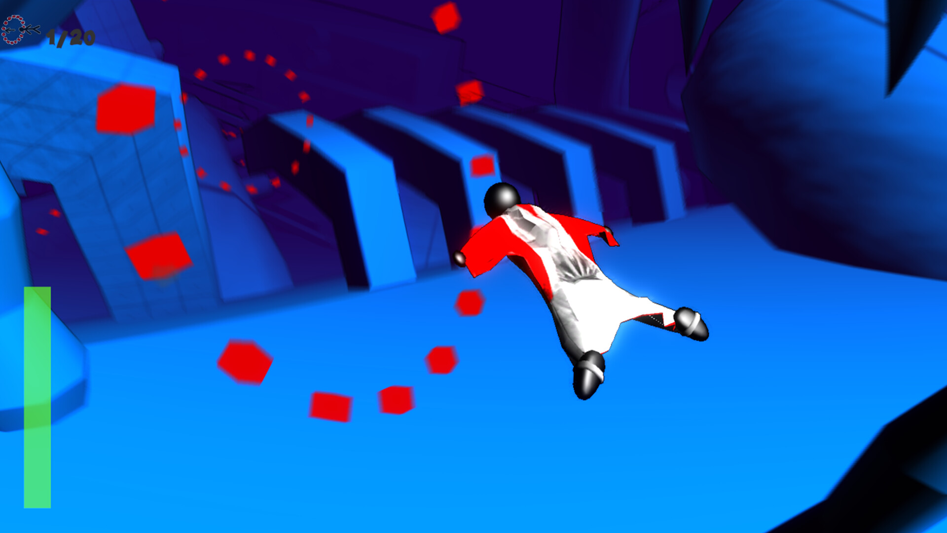 Stickman 3D Wingsuit DELUXE screenshot 6