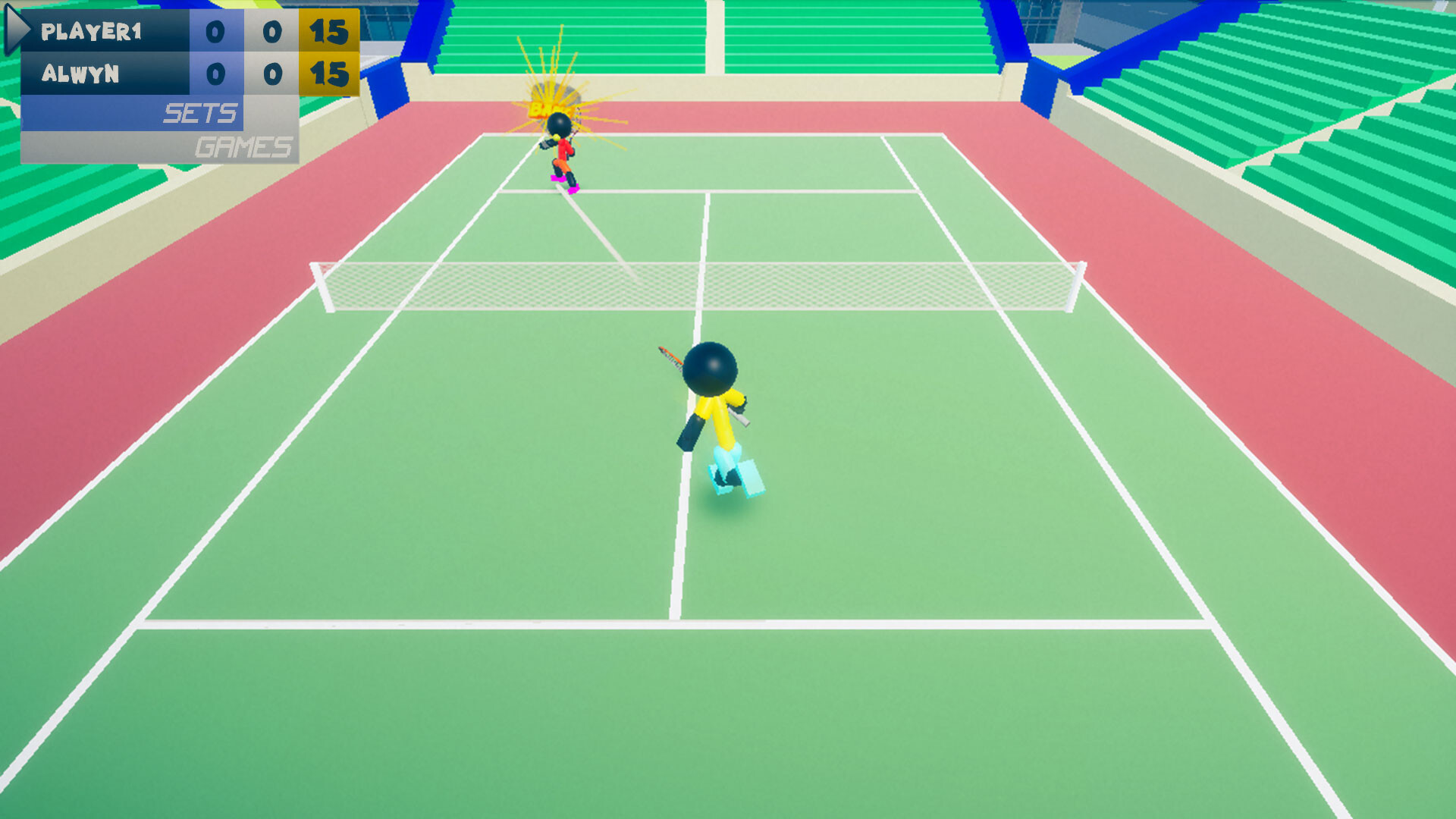 Stickman 3D Tennis DELUXE screenshot 6