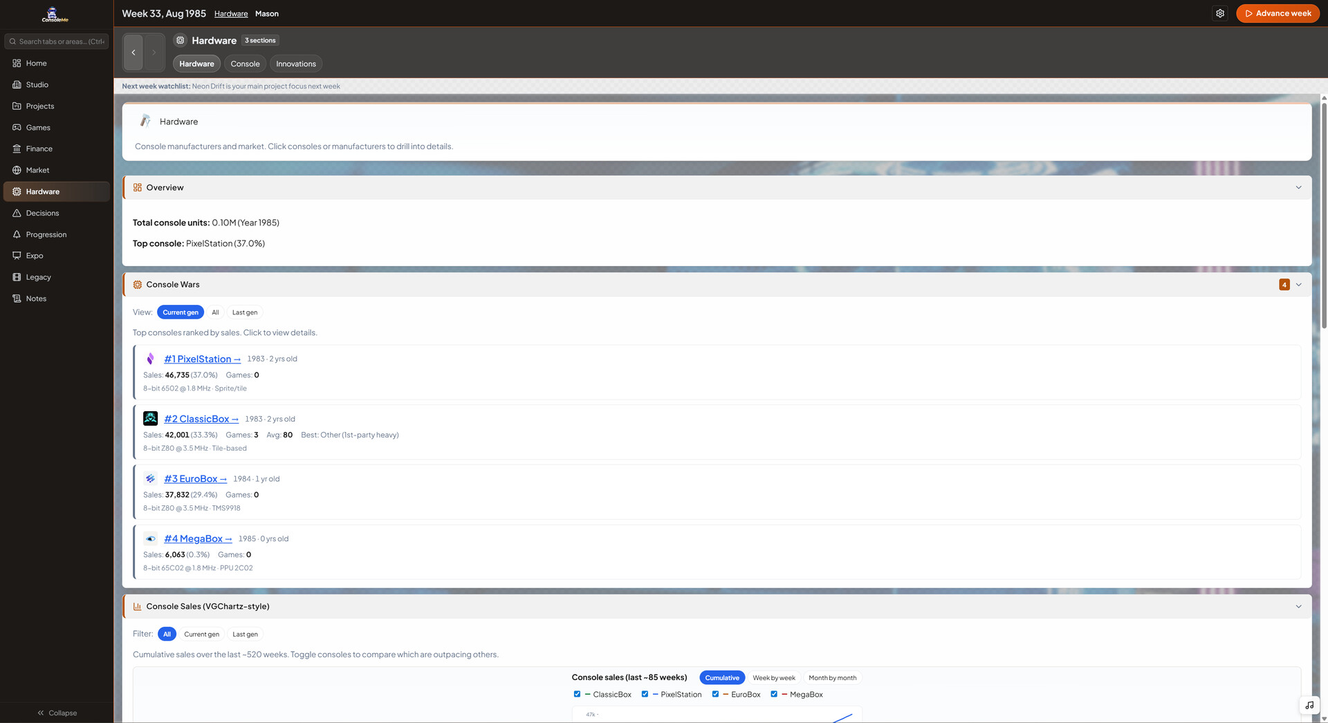 #9. ConsoleMe (Steam) 由: TheHydraFlash