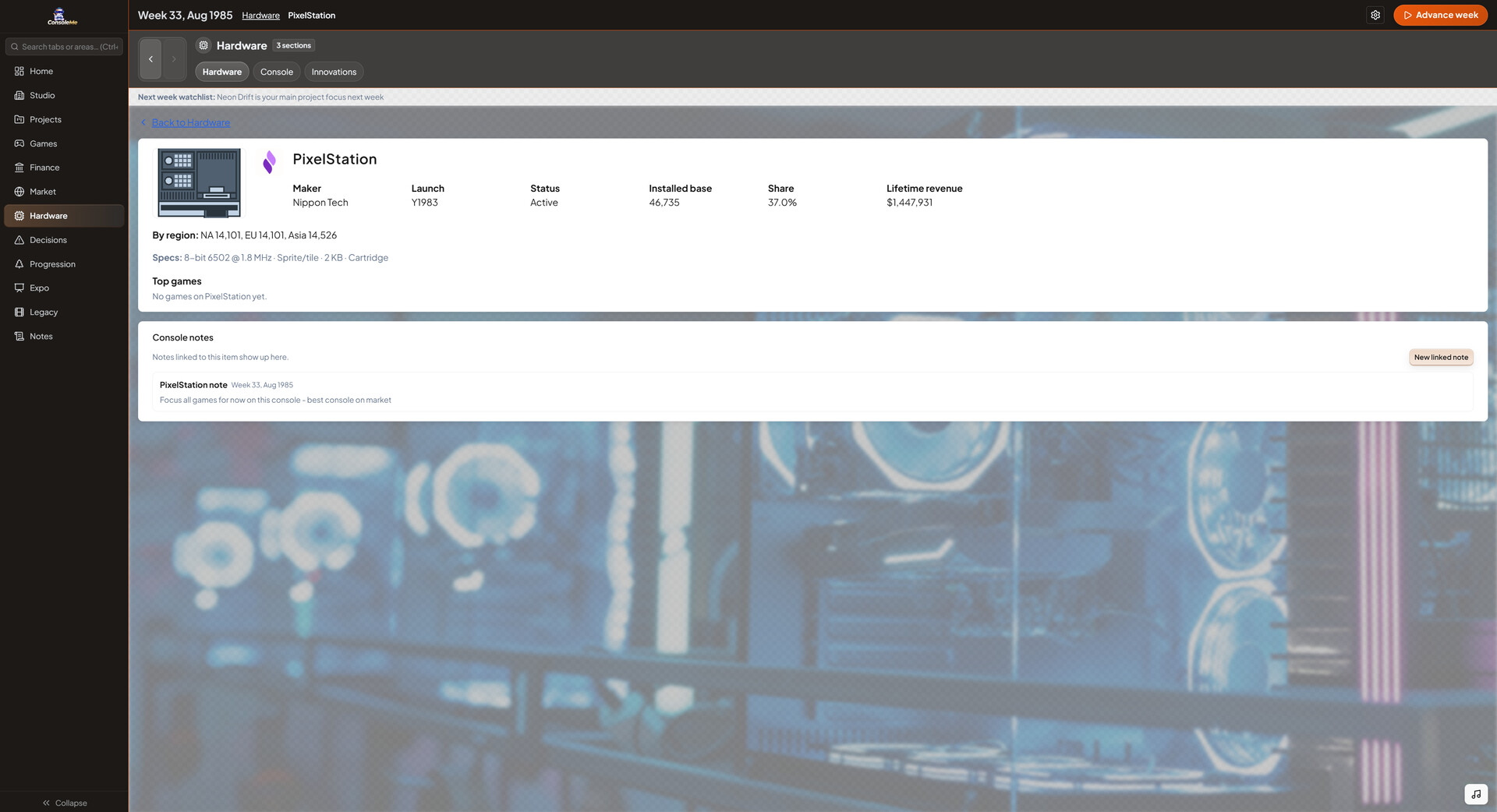 #10. ConsoleMe (Steam) 由: TheHydraFlash