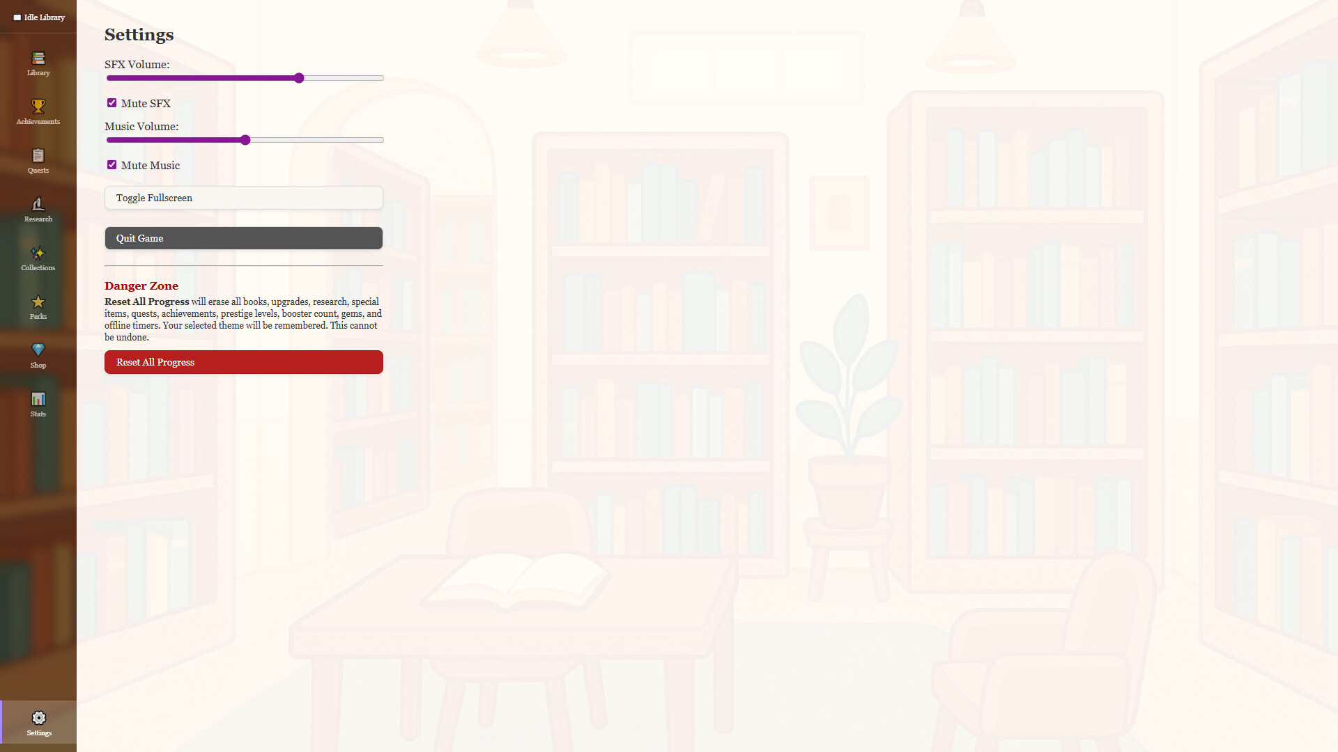Idle Library screenshot #9