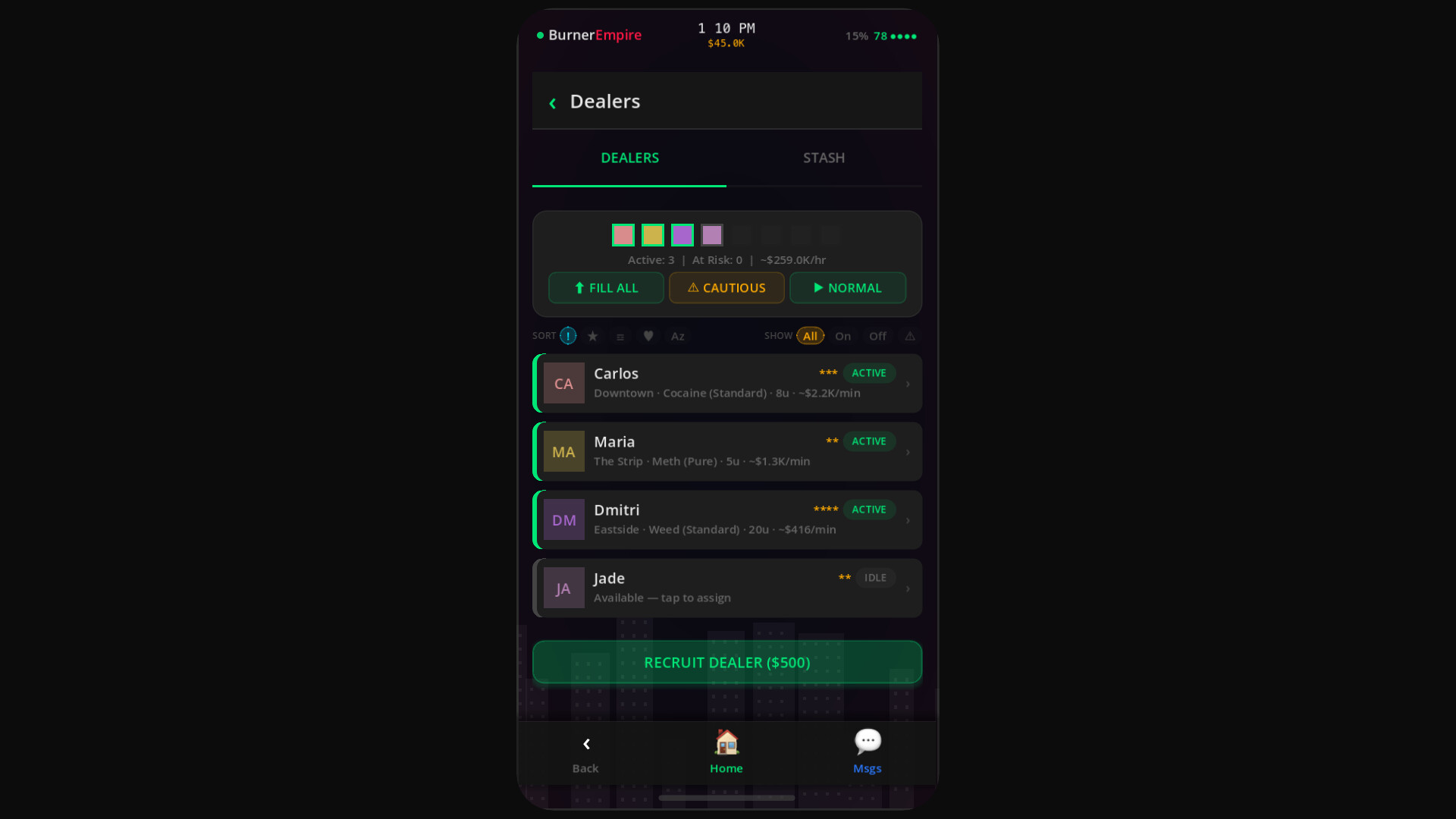 BurnerEmpire screenshot 7
