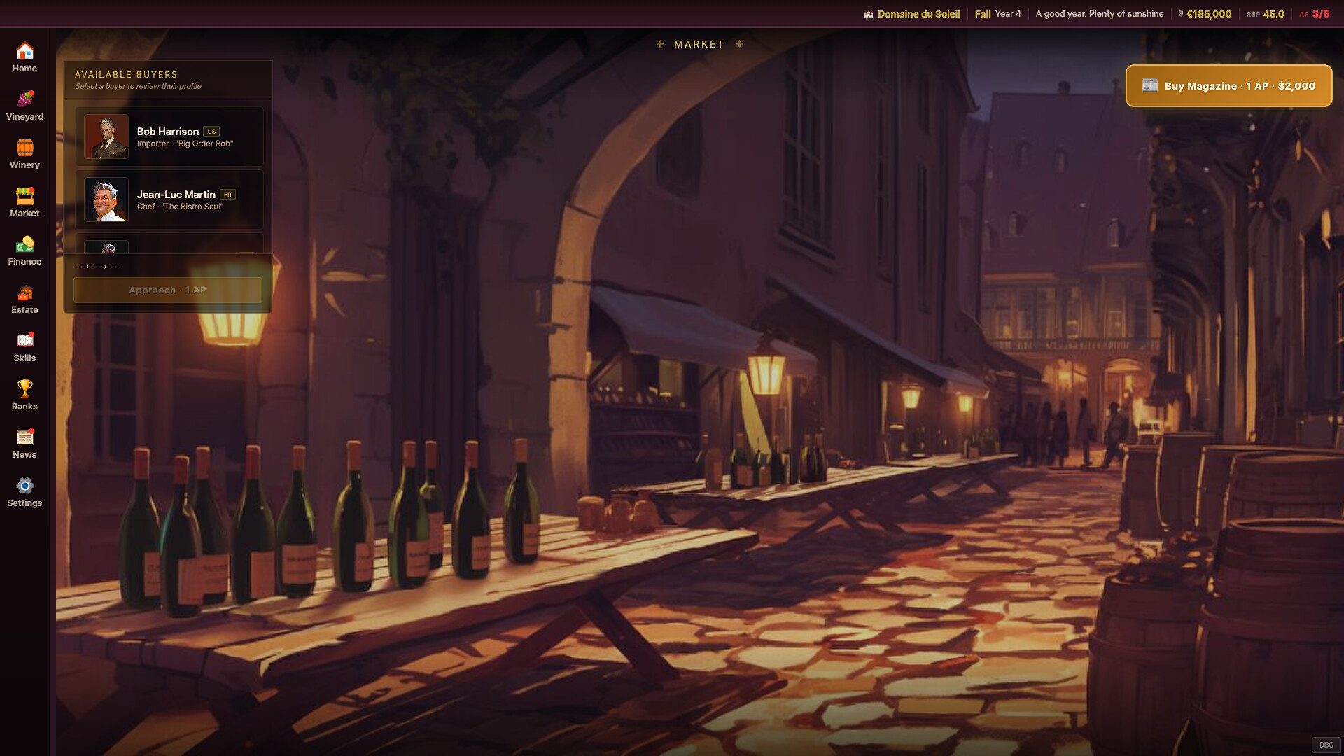 Grand Cru: The Wine Maker Featured Screenshot #1