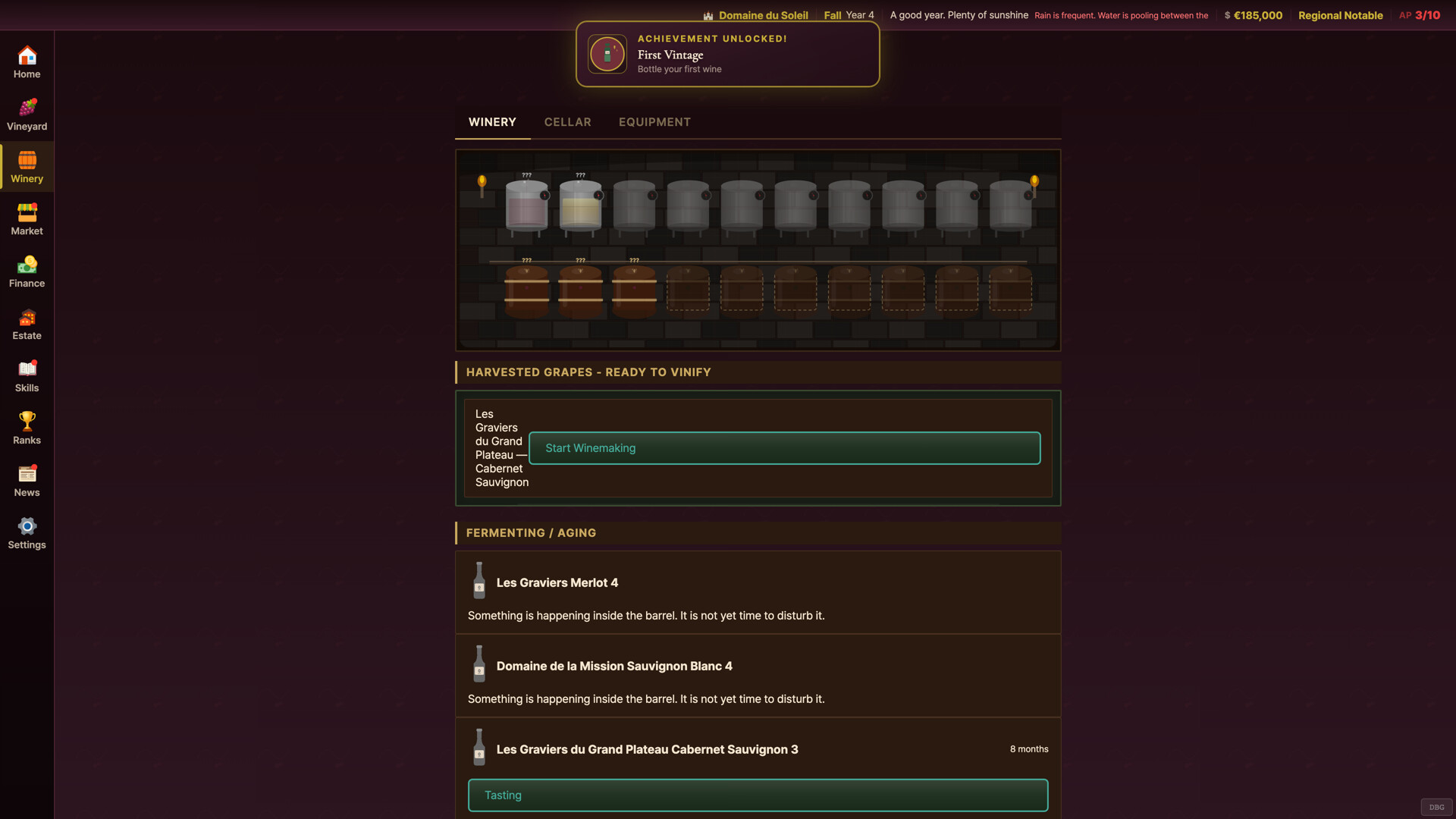 Grand Cru: The Wine Maker screenshot 7