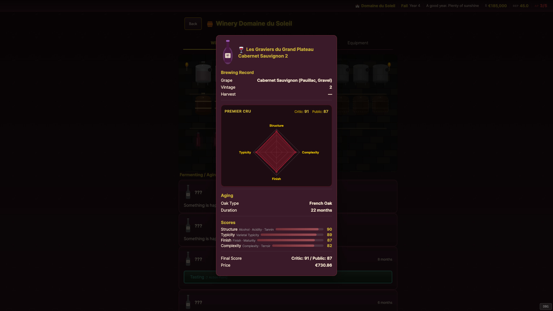Grand Cru: The Wine Maker screenshot 10