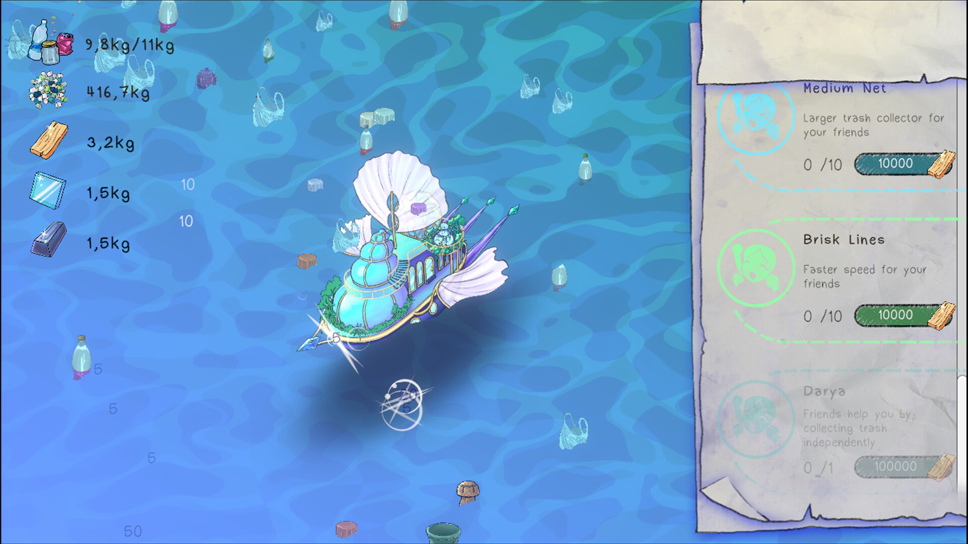 Ocean Cleaner Idle screenshot #1