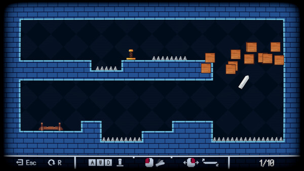 Screenshot of Swordless gameplay showing in-action mechanics