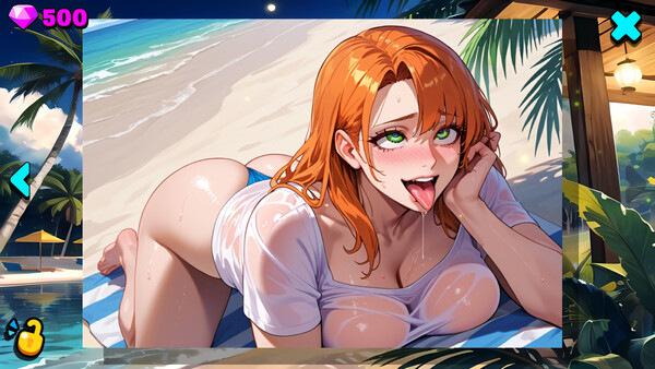 Horny Village: Milf Harem game for Linux 1