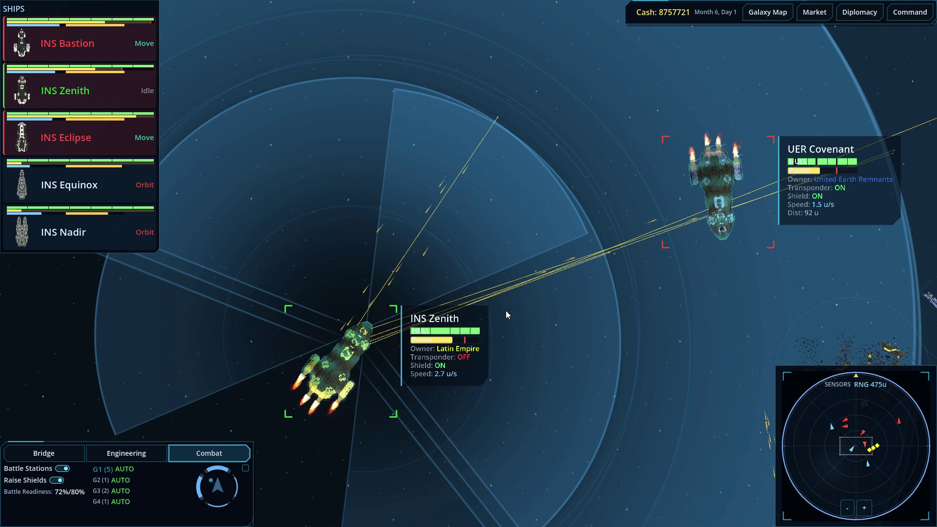 NGC-404: Fractured Sectorのスクリーンショット 1