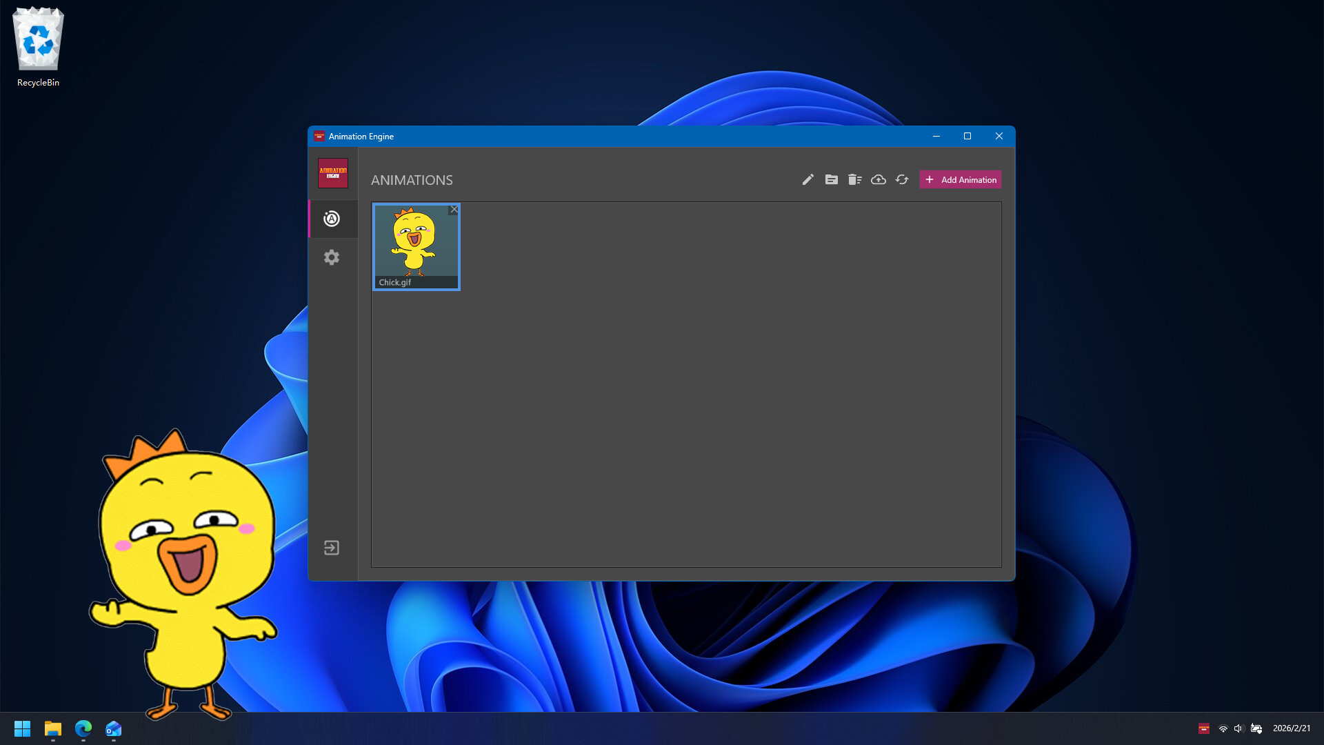 #2. Animation Engine (Steam) De: XDesktopSoft