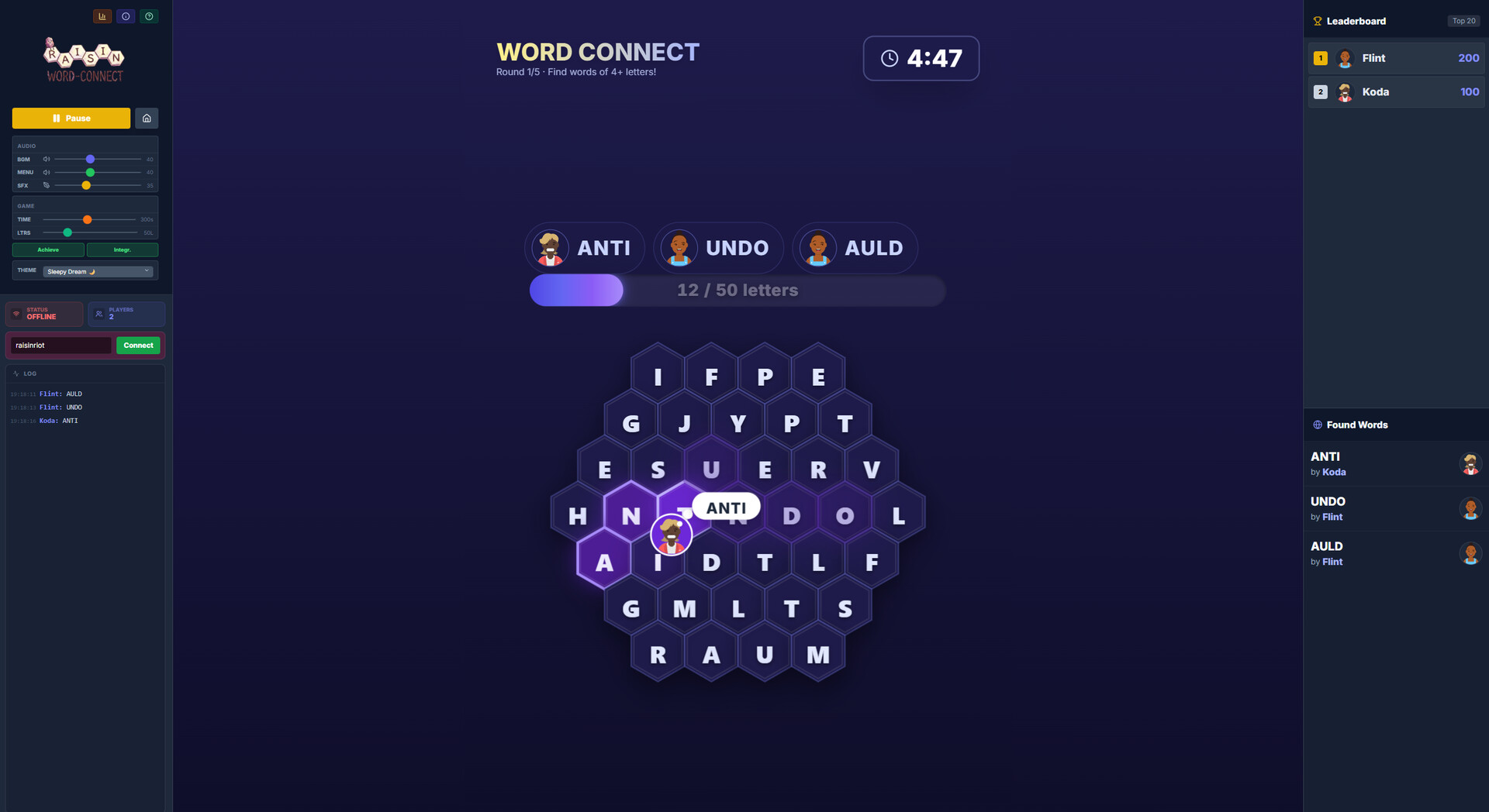 Raisin Word-Connect screenshot #4