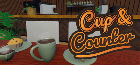 Cup and Counter: Coffee Shop Simulator header art