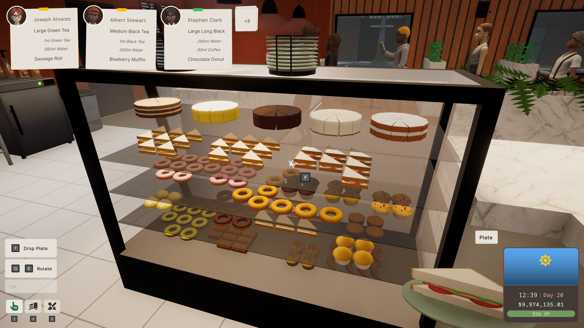 Скриншот Cup and Counter: Coffee Shop Simulator — кадр 4