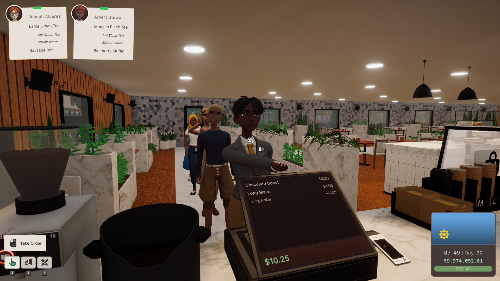 Скриншот Cup and Counter: Coffee Shop Simulator — кадр 7