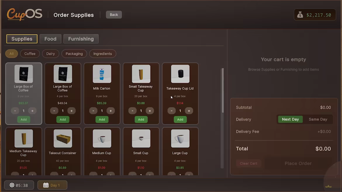 Cup and Counter: Coffee Shop Simulator video 5