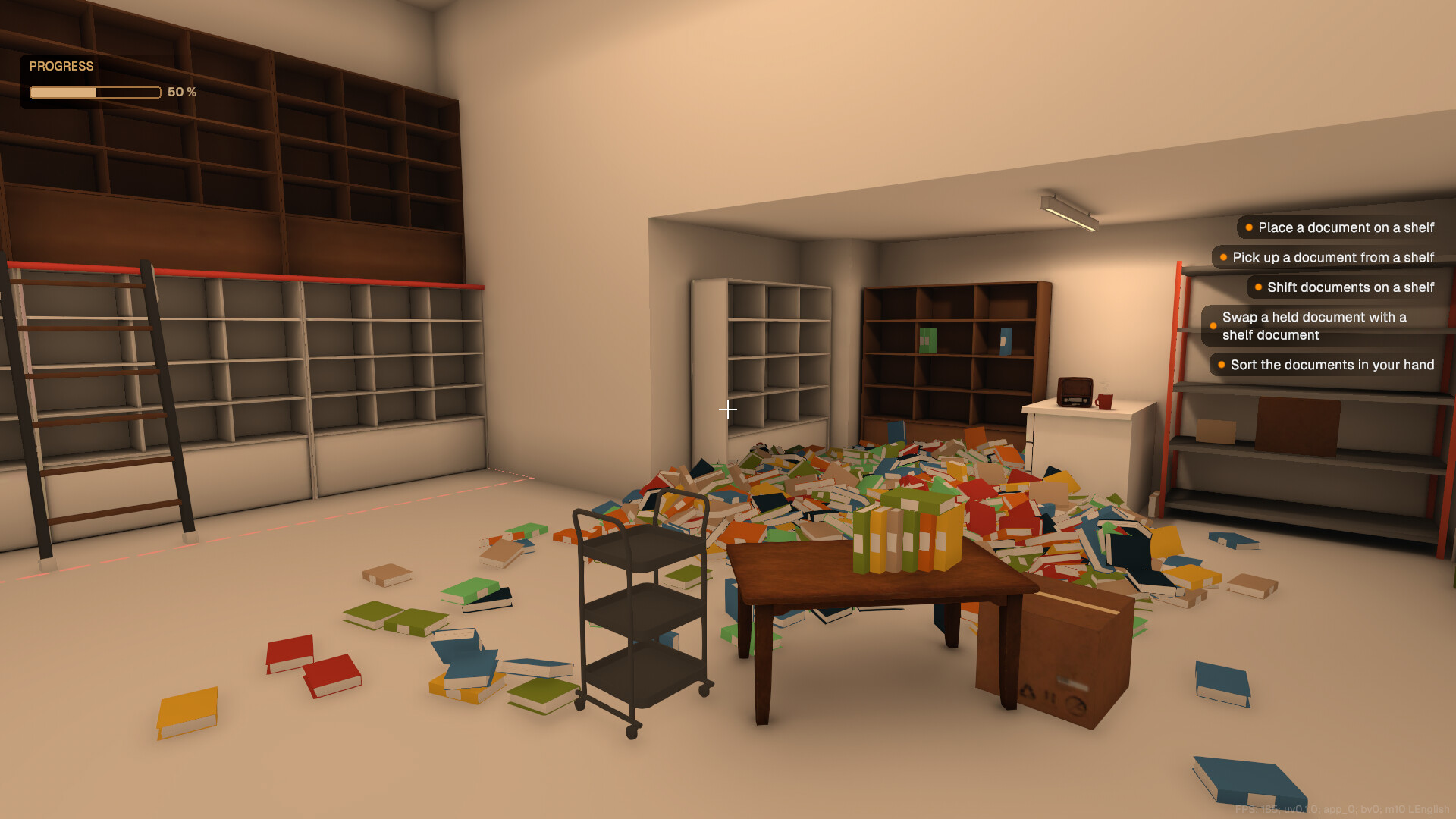 Cozy Archivist Simulator screenshot 2
