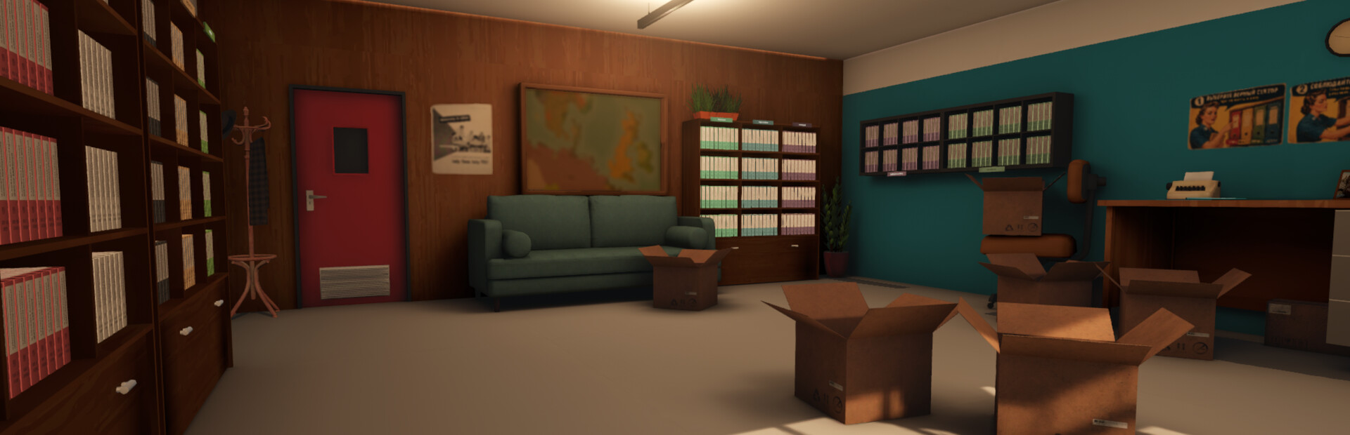 Cozy Archivist Simulator