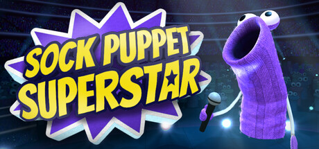 Sock Puppet Superstar header art
