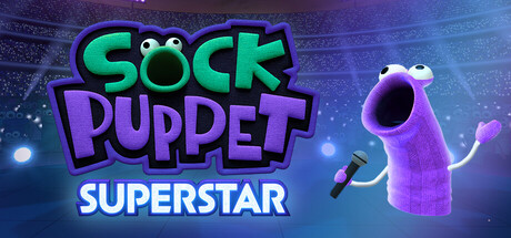 Sock Puppet Superstar header art