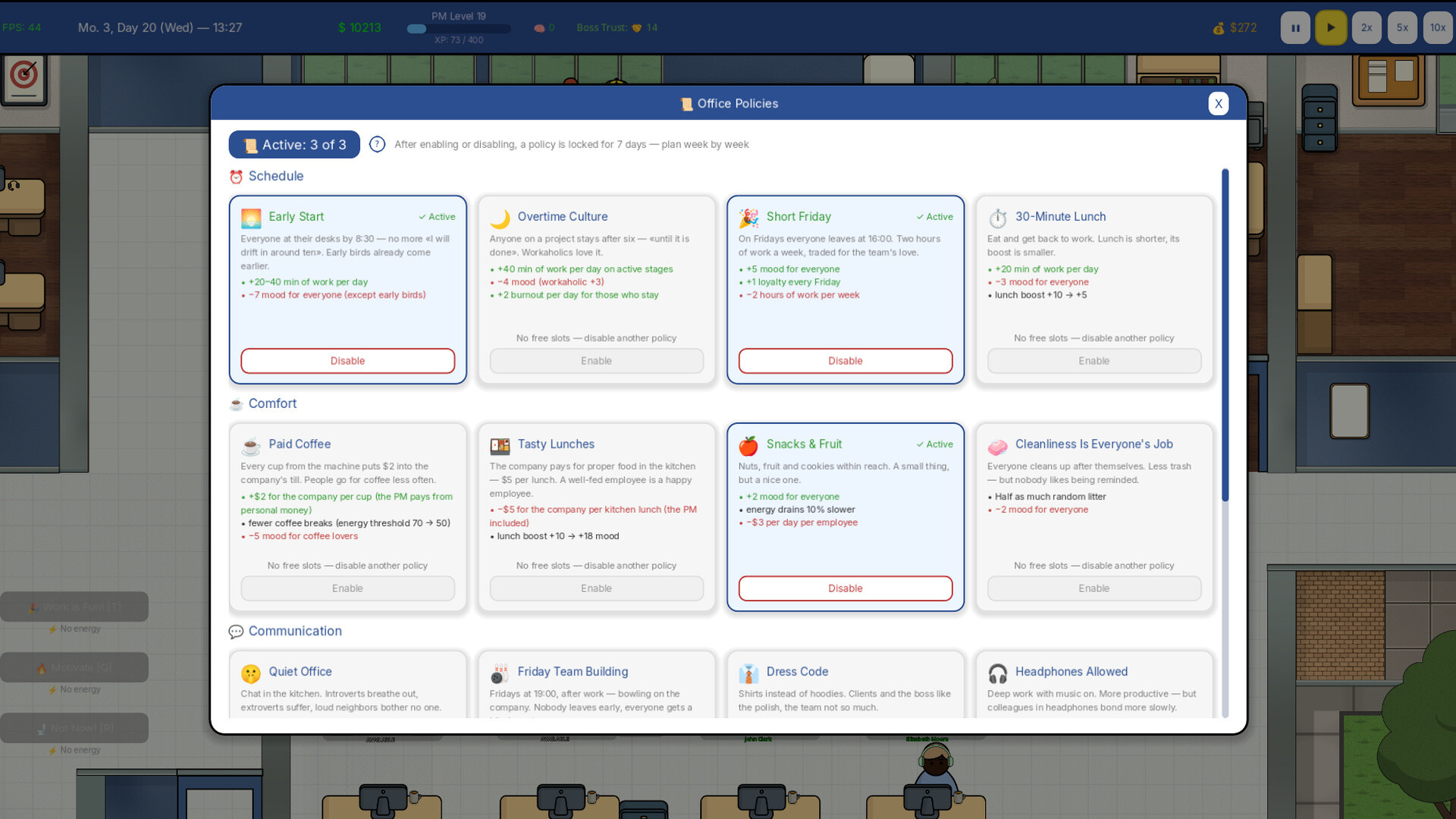 Project manager SIM screenshot 8