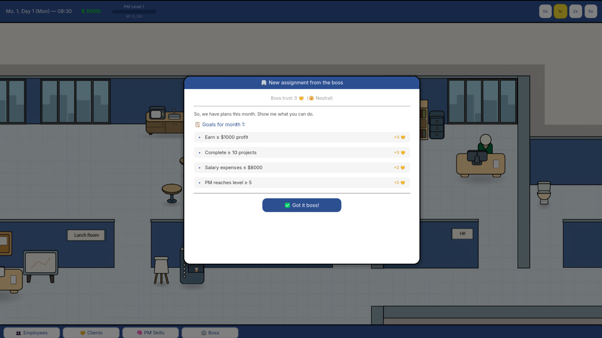 Project manager SIM screenshot #7