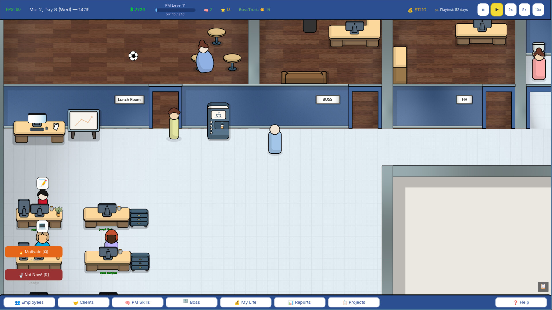 Project manager SIM Featured Screenshot #1